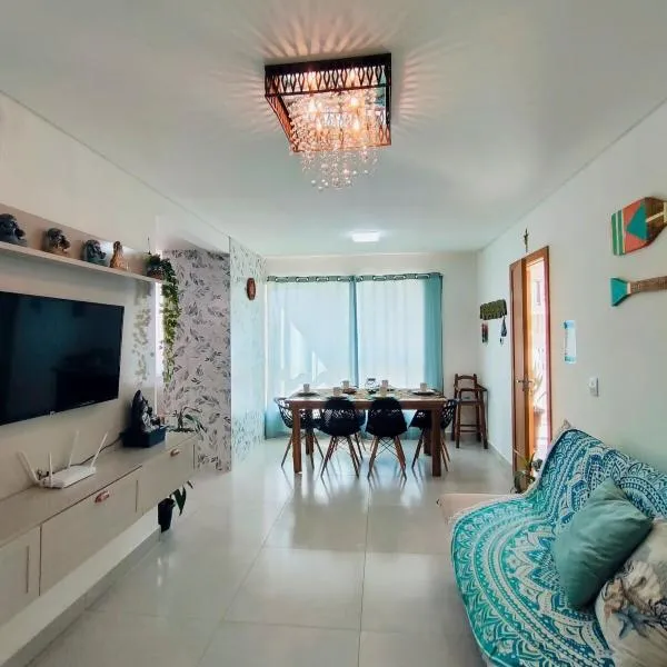 Harmonia do Mar - Apartamento Térreo100mt da Praia, hotel in Barra Velha