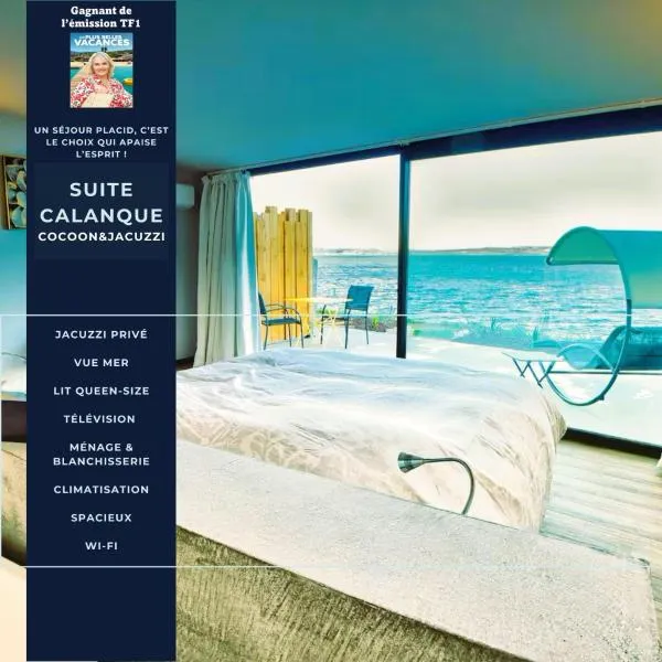 la Suite Calanque Cosy & Jacuzzi, hotel v destinaci Istres