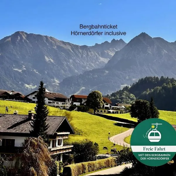 Ferienwohnung Bergrose, hotel v destinaci Obermaiselstein