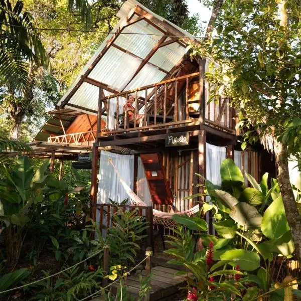 Mangle House Cabañas Ladrilleros、ブエナベントゥラのホテル