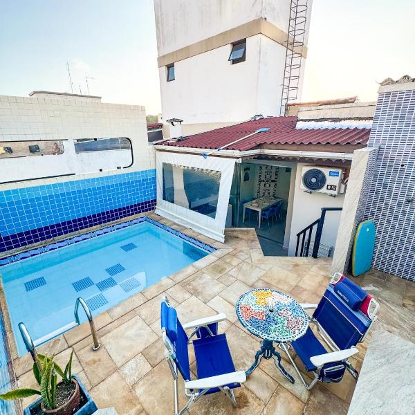 Cobertura 51 de 3 quartos com piscina e churrasqueira privativa