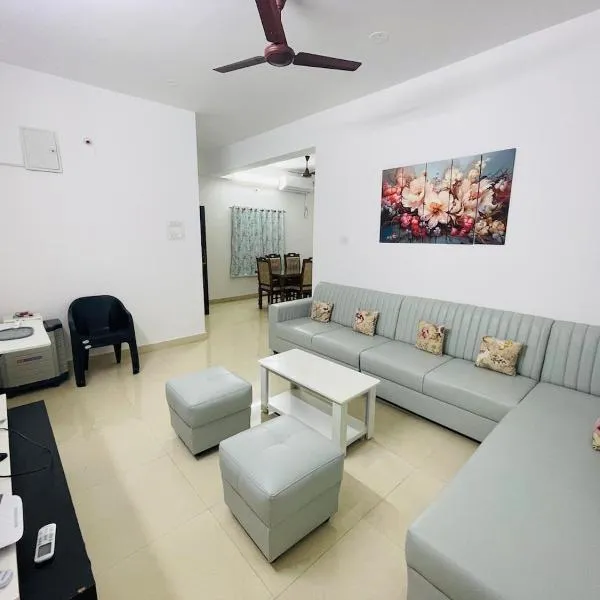 Luxurious 2 Bedroom Flat near Airport, hotel v destinaci Hajdarábád