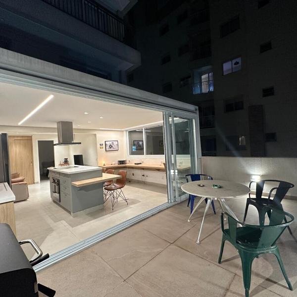(LK906) Terraço Privativo Cozinha Completa