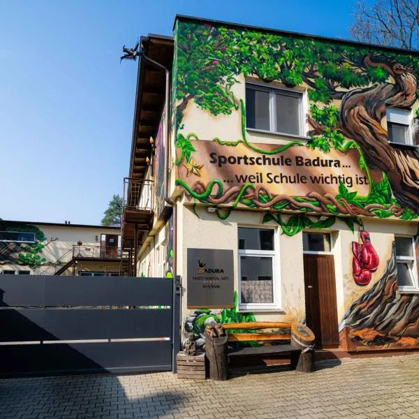 Apartment Black der Sportschule Badura, hotel a Lipsia