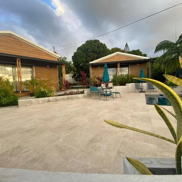 O coeur de l'ouest Bungalow Maloya, hotel in Le Bois de Nèfles