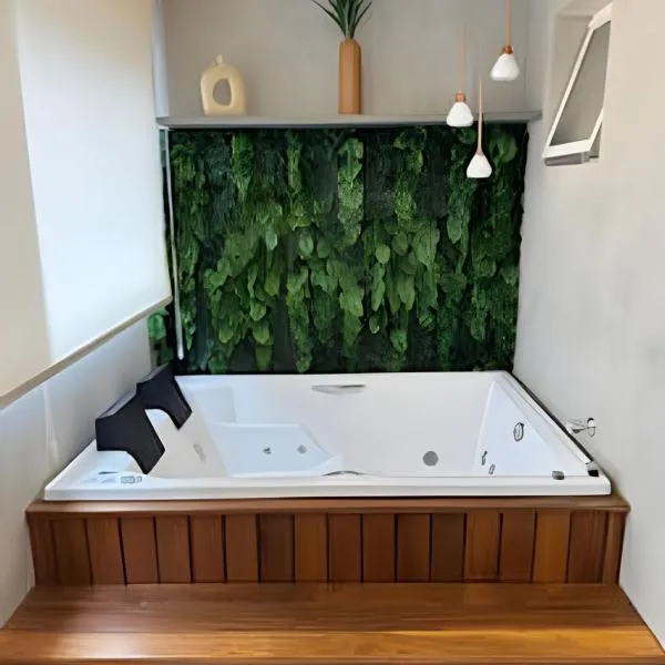 Estúdio SPA Elegante! Jacuzzi privativa! 1407 – hotel w mieście Sorocaba