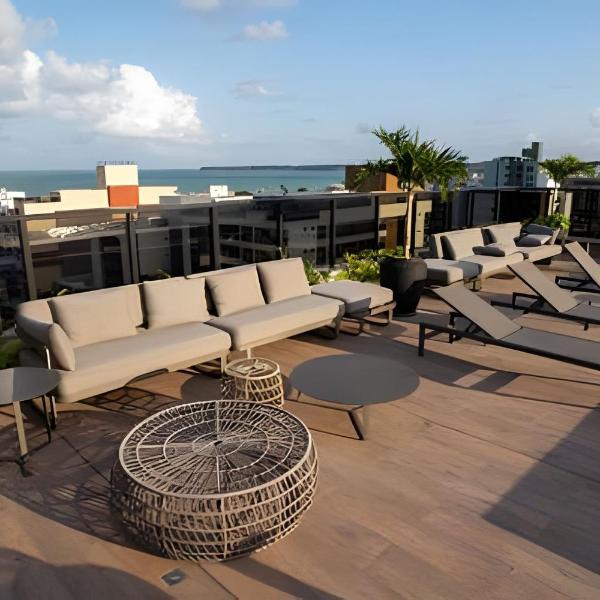 Flat em Tambaú - Rooftop e Piscina