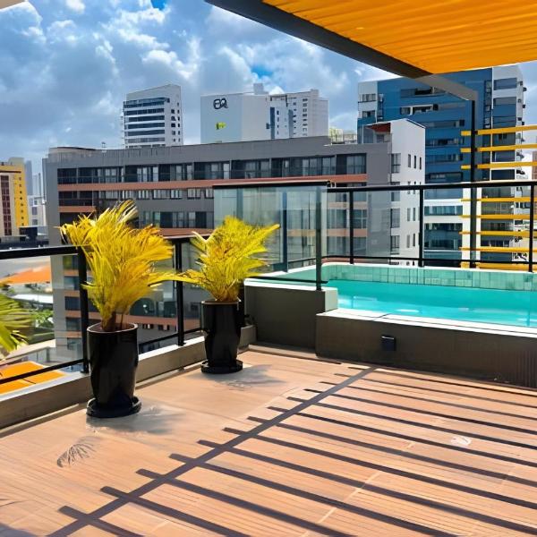 Flat VIP em Manaíra - Piscina e Rooftop com Vista - Foto 4