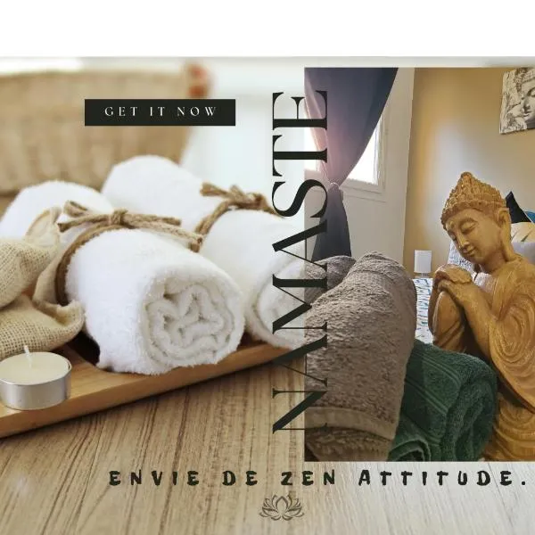 LE NAMASTE Charmante maisonnette climatisée de 45 m2, hotel v destinaci Brasles