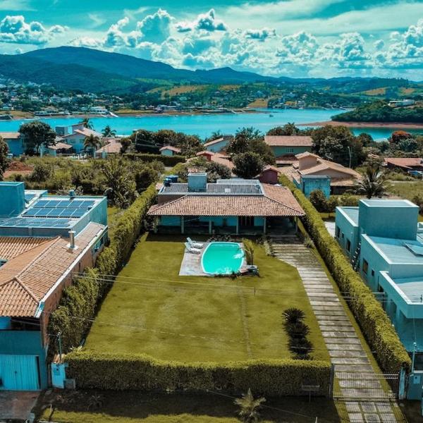 Rancho Confortável 250m represa de Furnas