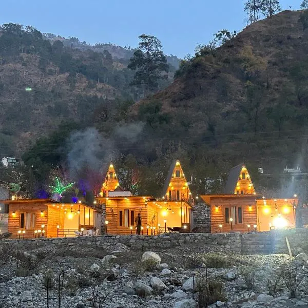 Cabana Riverside Resort - Kainchi Dham, hotel v destinaci Nainital