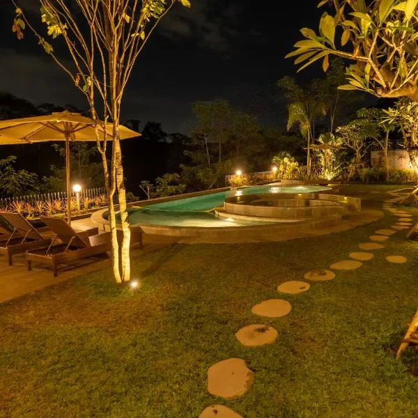Lumbung River Ubud Villas, hotel di Blahbatu