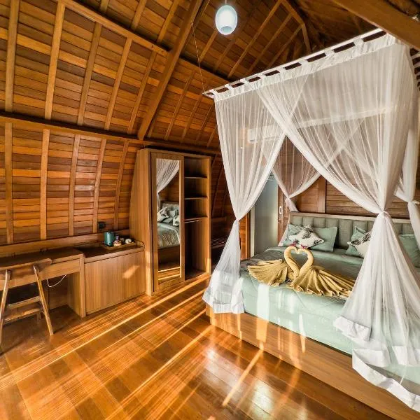 Lumbung River Ubud Villas, מלון בBlahbatu