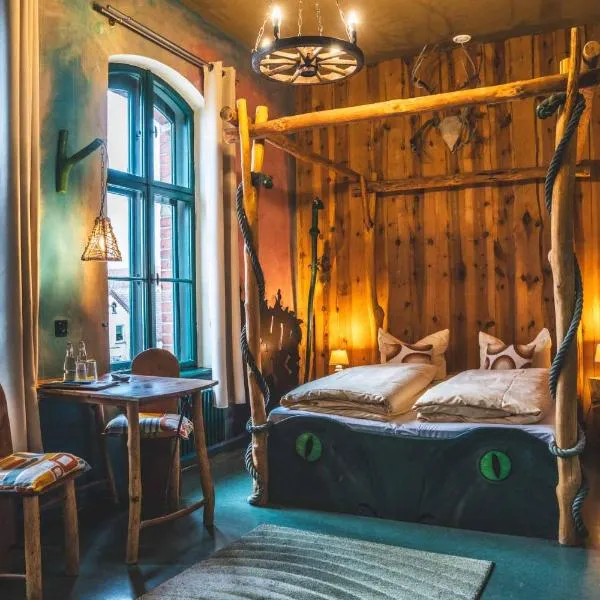 Pension Spreewelten, hotel v destinaci Lübbenau