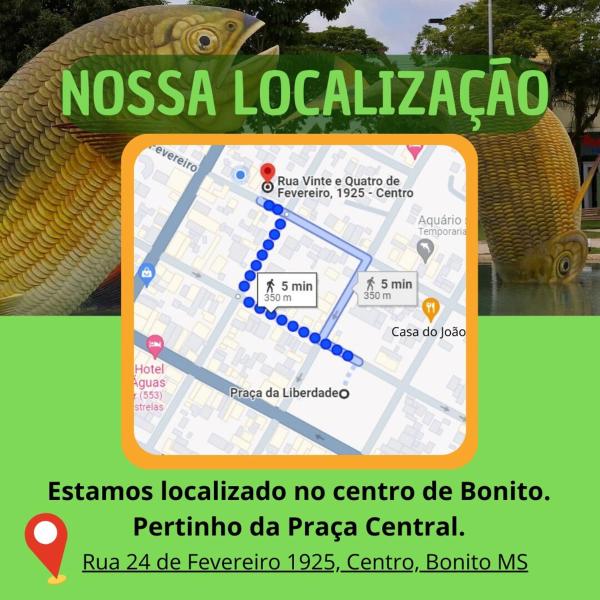 Flat Jarinu 01 Centro de Bonito - Foto 5