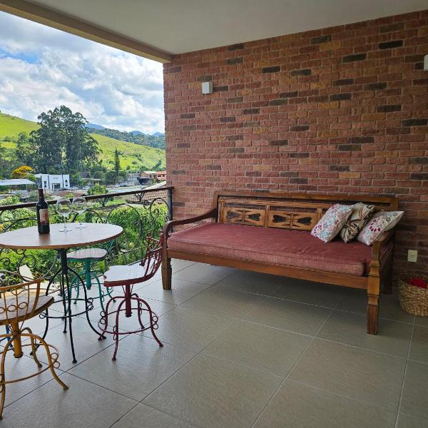 Refúgio Terê-Fi 4 suítes, lareira, piscina e sauna com diarista inclusa - Foto 5