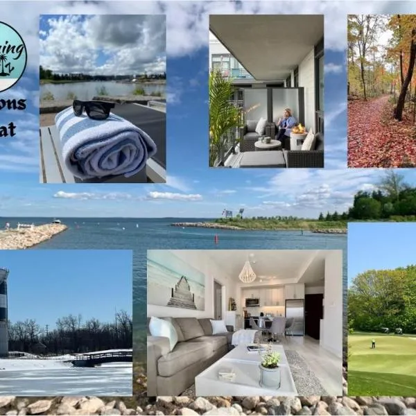 Stunning Stayz At Friday Harbour Beach Marina Resort Lake Simcoe Innisfil, hotel in Innisfil