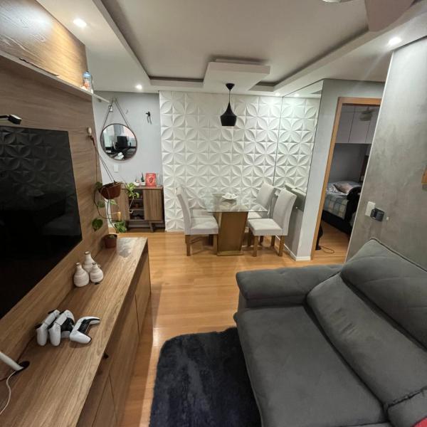 Apto Completo e Decorado 5 min Shopping e Metro