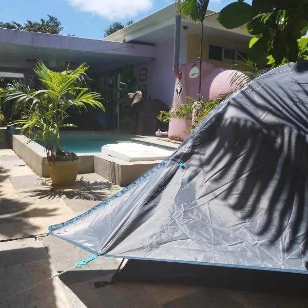 Tiki camping, petit déjeuner offert, hotell sihtkohas Bora Bora