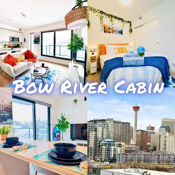 Bow River Cabin - Downtown - River Front - Free Street Parking, hotel v destinaci Calgary