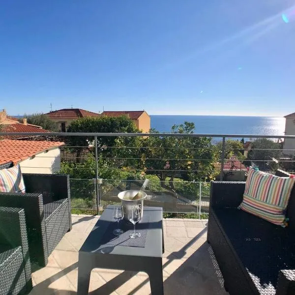 Seaside bliss, Monaco, Cap d'ail, hotel din Cap d'Ail