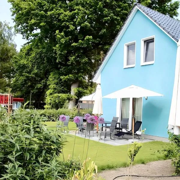 Seeurlaub Müritz - Fewo Abendrot EG, Haustiere willkommen, nur 350 m zum Strand, Hotel in Röbel