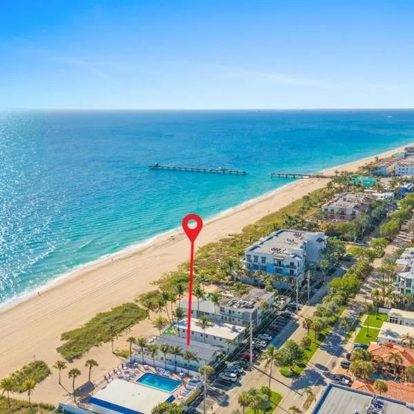 Pool Beachfront Studio โรงแรมในฟอร์ตลอเดอร์เดล