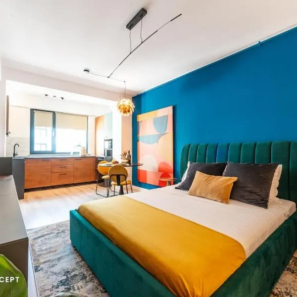 Color Ivory Residence with Free Parking, hotel i Voluntari