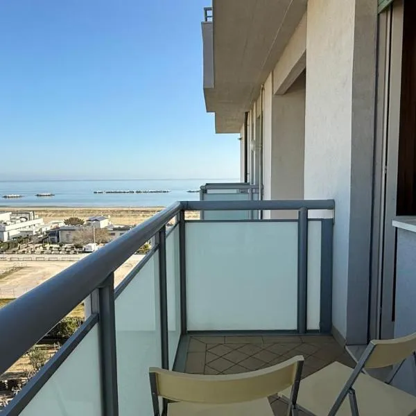 CN006 - Cesenatico, nuovo trilocale con splendida vista mare, hotel in Cesenatico