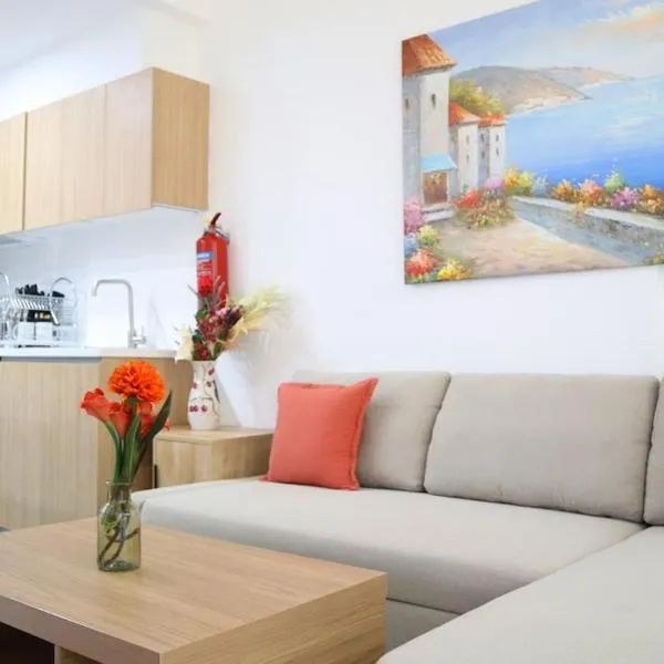 Azure Serenity 1BR - Chic Coastal Escape, hotel en Abu Dabi