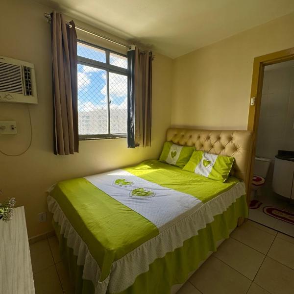 Apto condomínio Ville Laguna, totalmente mobiliado, com 2 quartos, sendo 1 suíte - Foto 2