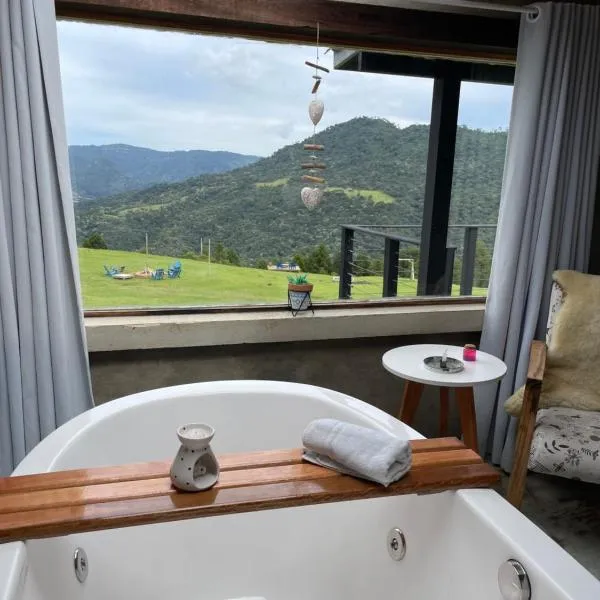 Pousada Colina dos Ventos - Cabana Monte!, hotel a Urubici