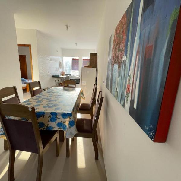 Casa a 150m da praia com piscina e churrasqueira