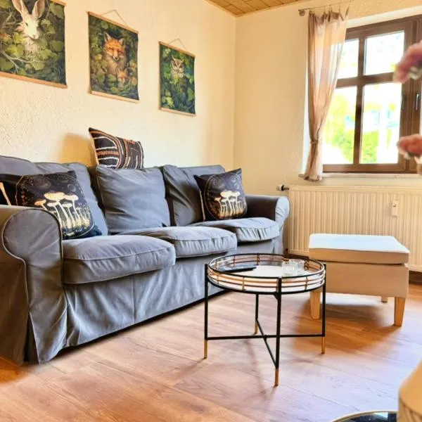 Ferienwohnung nahe Schloss Kuckuckstein,Infrarotsauna, Hunde, hotel v destinaci Liebstadt