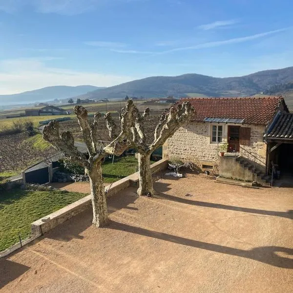 La petite maison du Charnay - Lantignie proximité Beaujeu, hotel in Lantignié
