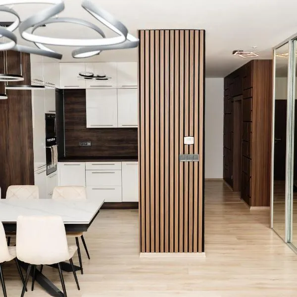 Moderný 3i byt s balkónom, hotel v destinaci Stupava