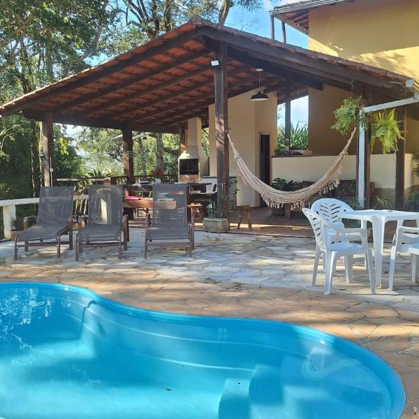 Piscina Aquecida, 5 Suítes, Ampla Área Externa e Trilha até o Ribeirão - Foto 5