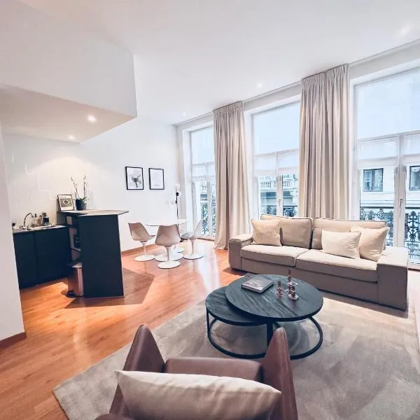Superbe appartement au coeur du Sablon, hôtel à Bruxelles