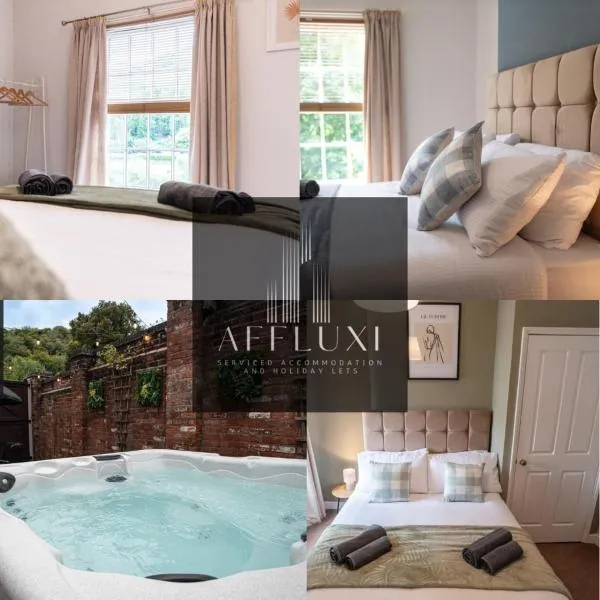 Ironbridge Riverside Hot Tub Retreat Sleeps 8, hotel in Ironbridge