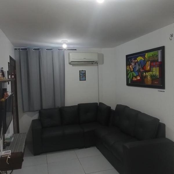 Casa do Léo 1- México e África- Apartamento completo perto das praias do litoral sul , Ar condicionado ,Wi-Fi, garagem, churrasqueira e pet friendly - Foto 3