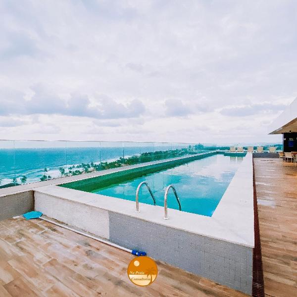 Piscina BORDA INFINITA, Vista Mar, Academia, Churrasqueira - Foto 4