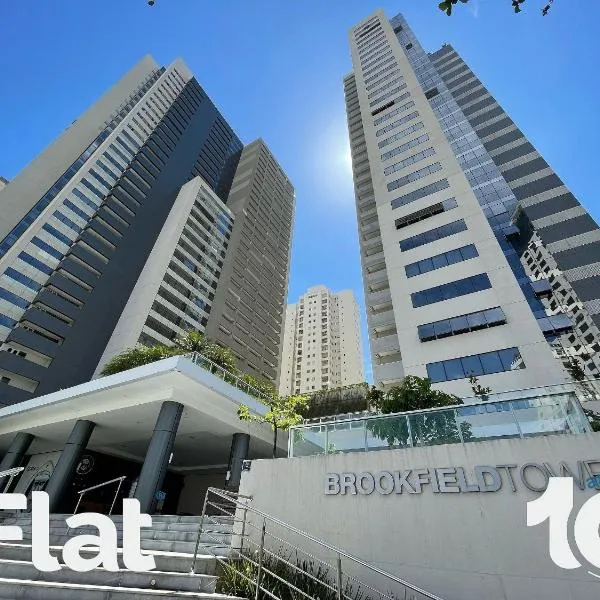 iFlat Brookfield Towers BTLX3007 Jardim Goiás, hotel in Goiânia