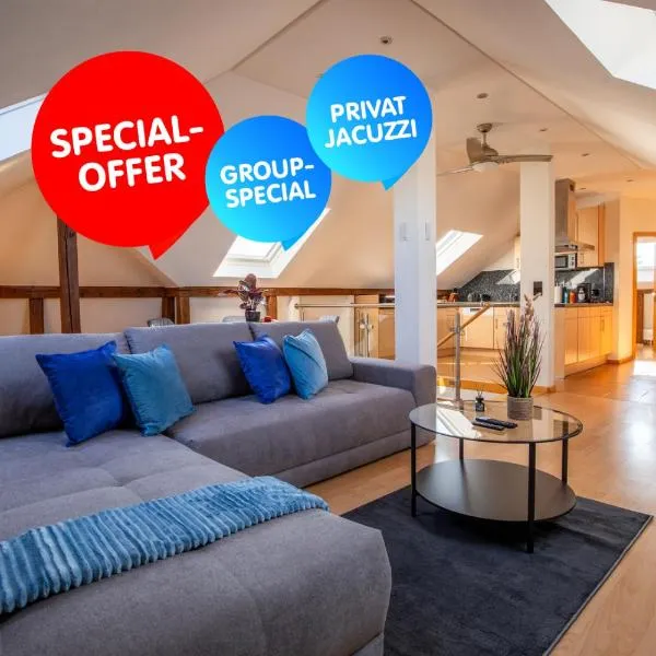 Special ROGER F RABBIT 4 Apartment, Roche Towers, 10-STAR, hotell sihtkohas Basel