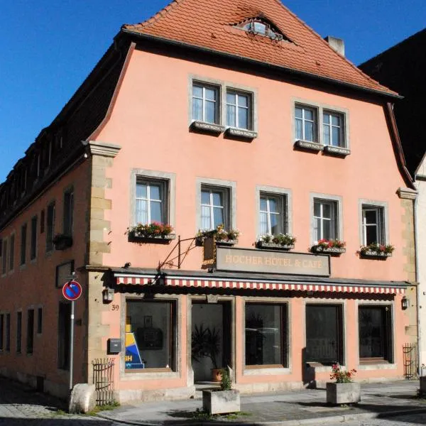 Hotel & Café Göller, hotel in Rothenburg ob der Tauber