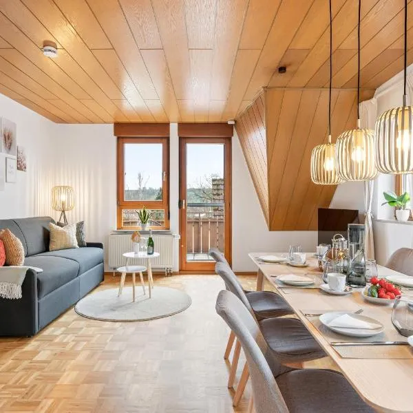 Ferienwohnung "Ruhe und Weitblick" Perfekte Anbindung, hotel in Illingen