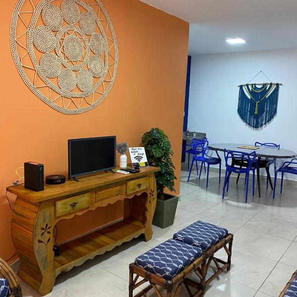 Apartamento Guarujá Enseada Caravela - próximo da praia - com ar condicionado e vaga para carro - Foto 3
