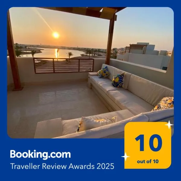 Sunrise to Sunset Rooftop Panorama - El Gouna Shedwan, hotel v destinaci Hurghada