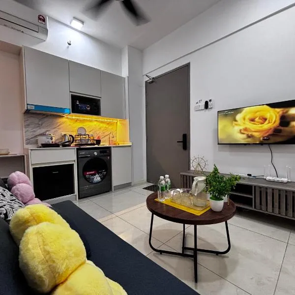 9人2房海景套房 Seaview 2bedroom 9 pax bay suite near kk town by Gc, hotel in Kota Kinabalu