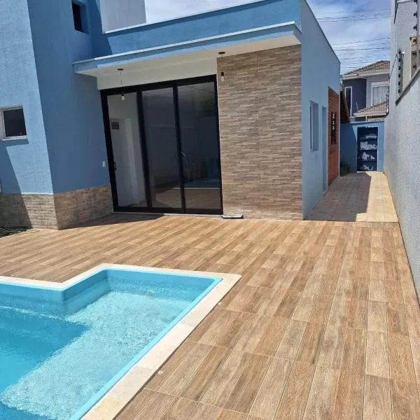 Kit net com piscina para alugar, hotel in Jundiaí