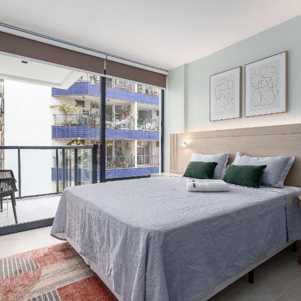 Vista pro Cristo: piscina, sauna e metrô 350m